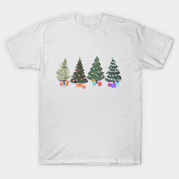 Christmas Tree & Gift 2022 | Merry Christmas T-Shirt by marklaunch